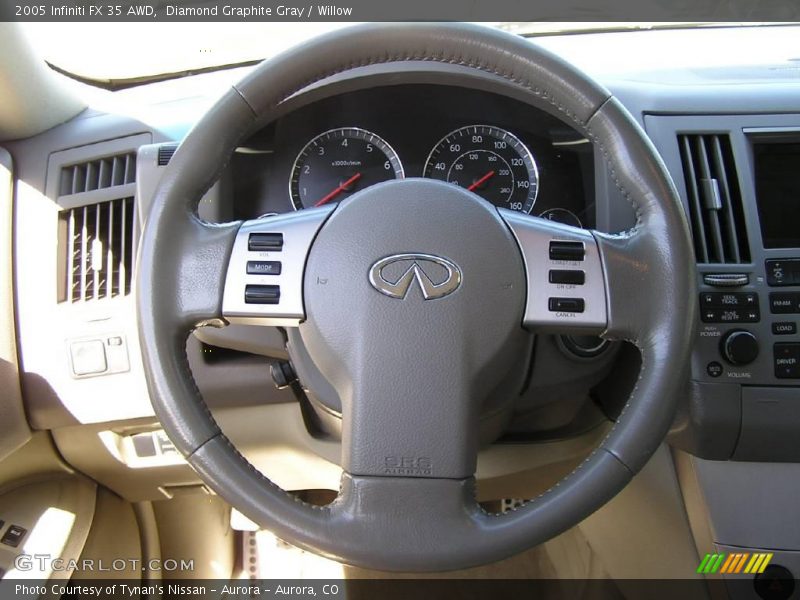 Diamond Graphite Gray / Willow 2005 Infiniti FX 35 AWD