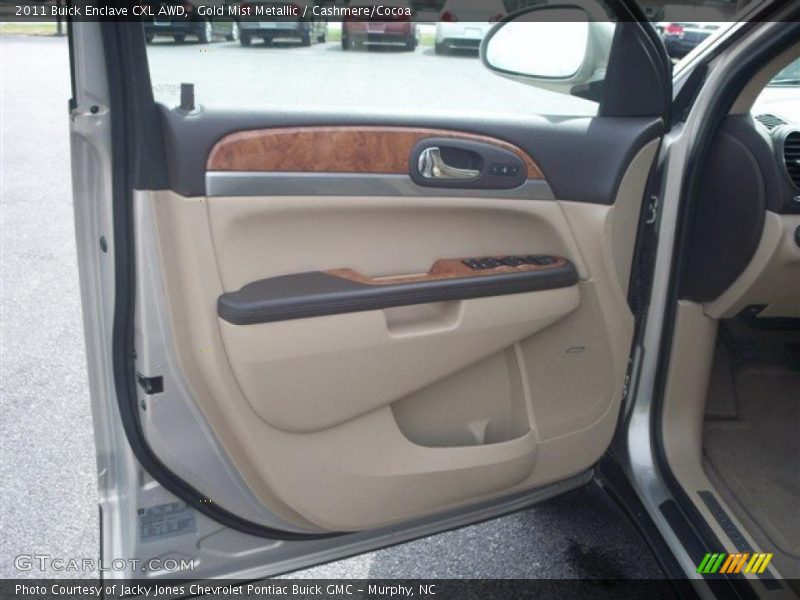 Door Panel of 2011 Enclave CXL AWD