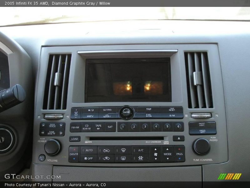 Diamond Graphite Gray / Willow 2005 Infiniti FX 35 AWD