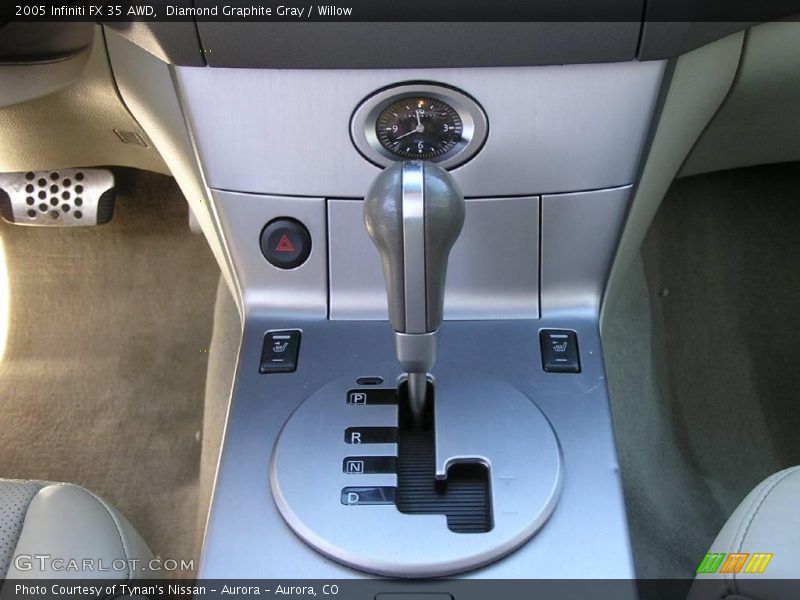 Diamond Graphite Gray / Willow 2005 Infiniti FX 35 AWD