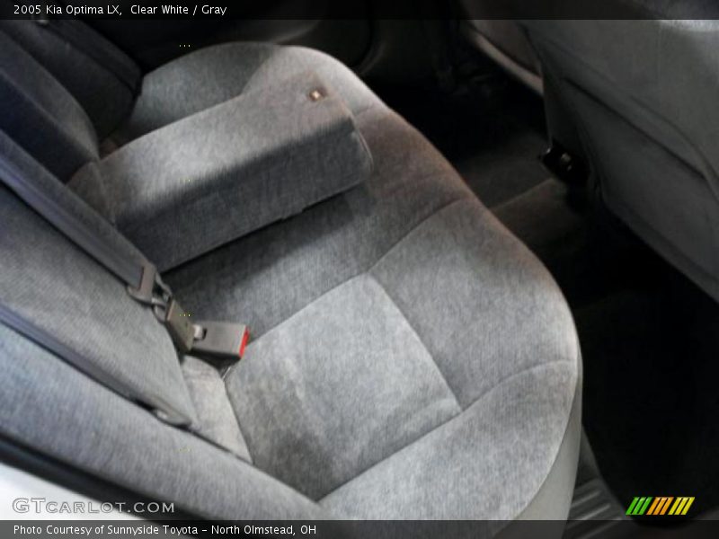 Clear White / Gray 2005 Kia Optima LX