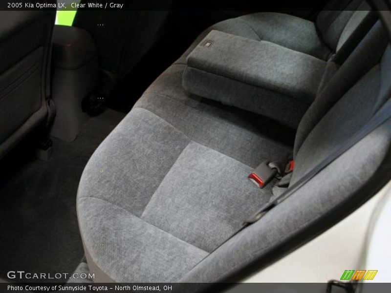 Clear White / Gray 2005 Kia Optima LX