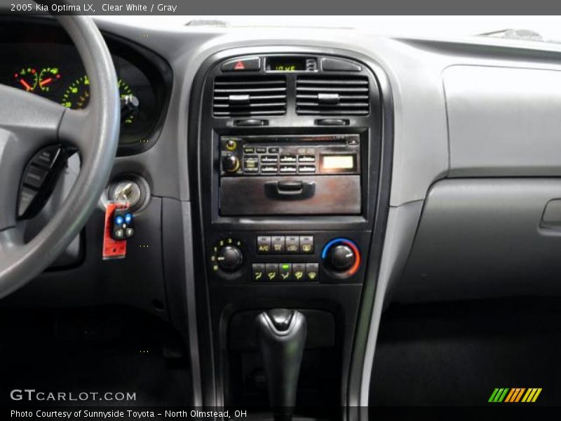 Controls of 2005 Optima LX