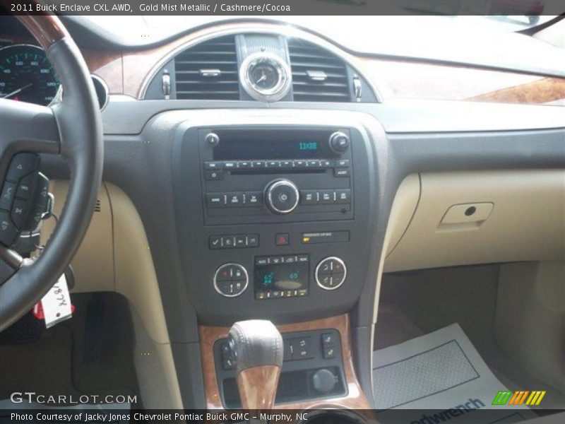 Dashboard of 2011 Enclave CXL AWD