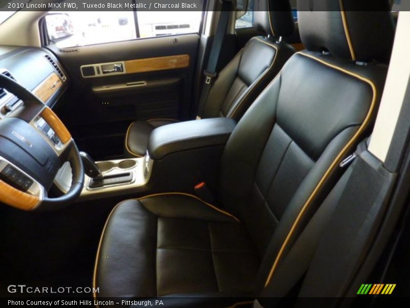  2010 MKX FWD Charcoal Black Interior