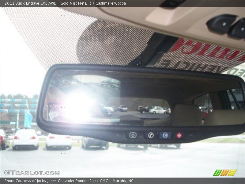 Gold Mist Metallic / Cashmere/Cocoa 2011 Buick Enclave CXL AWD