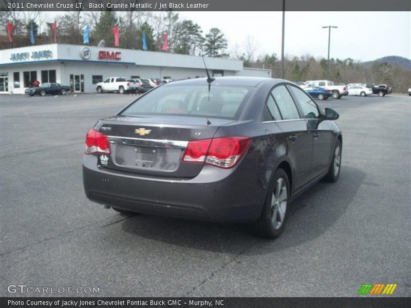 Black Granite Metallic / Jet Black Leather 2011 Chevrolet Cruze LT