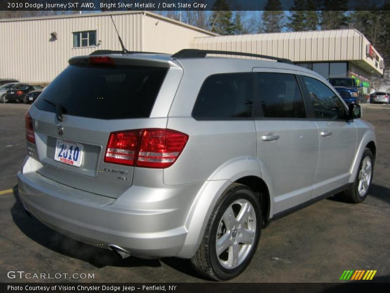 Bright Silver Metallic / Dark Slate Gray 2010 Dodge Journey SXT AWD