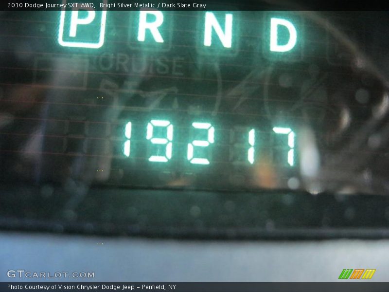 Bright Silver Metallic / Dark Slate Gray 2010 Dodge Journey SXT AWD