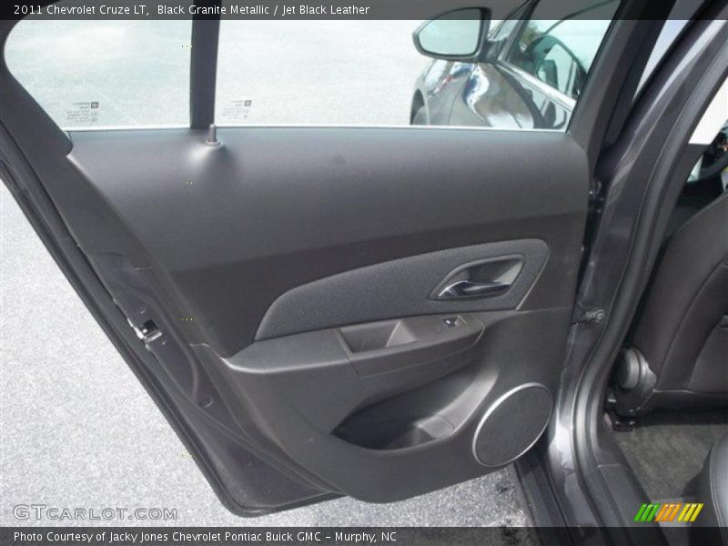 Black Granite Metallic / Jet Black Leather 2011 Chevrolet Cruze LT
