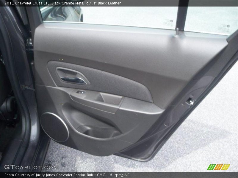 Black Granite Metallic / Jet Black Leather 2011 Chevrolet Cruze LT