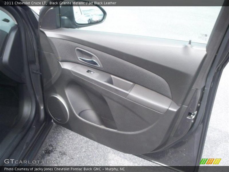 Black Granite Metallic / Jet Black Leather 2011 Chevrolet Cruze LT