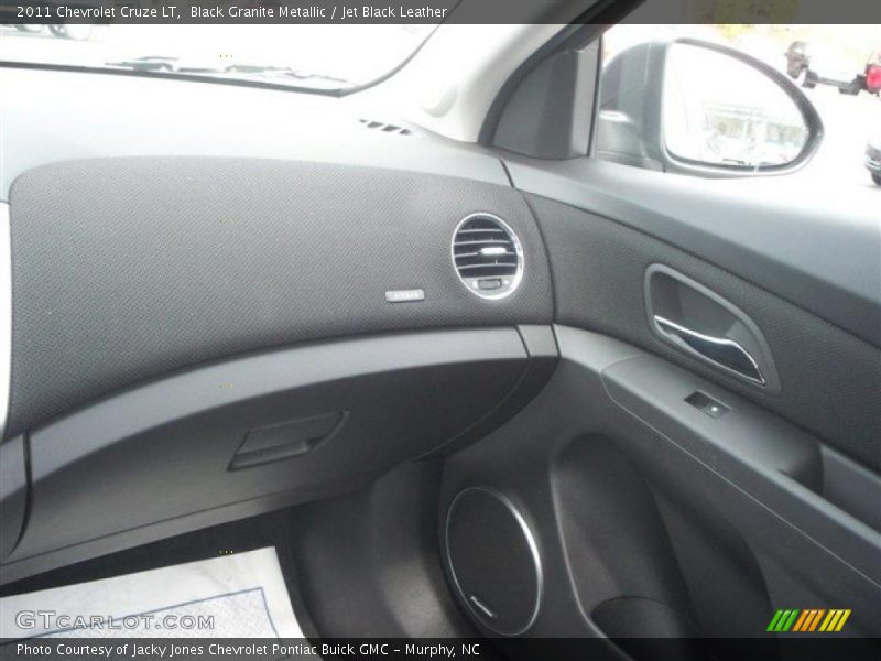 Black Granite Metallic / Jet Black Leather 2011 Chevrolet Cruze LT