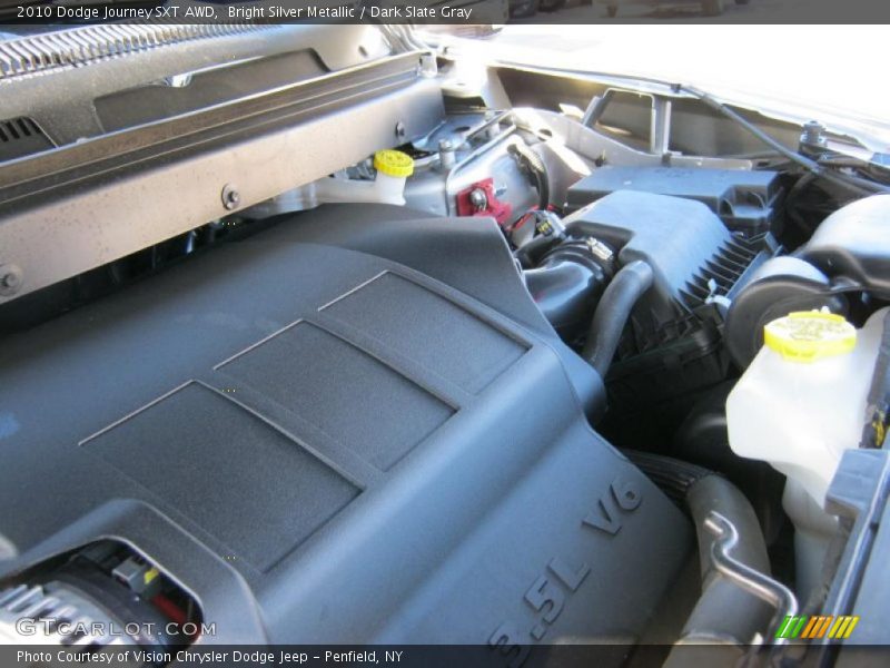 Bright Silver Metallic / Dark Slate Gray 2010 Dodge Journey SXT AWD