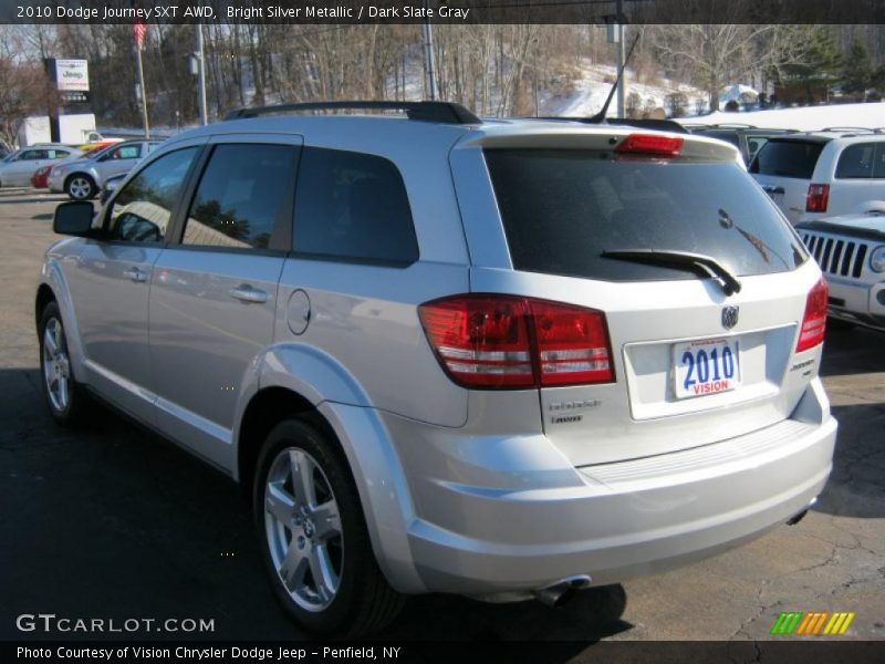 Bright Silver Metallic / Dark Slate Gray 2010 Dodge Journey SXT AWD