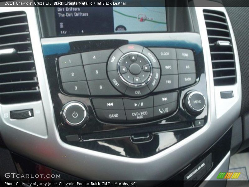 Black Granite Metallic / Jet Black Leather 2011 Chevrolet Cruze LT