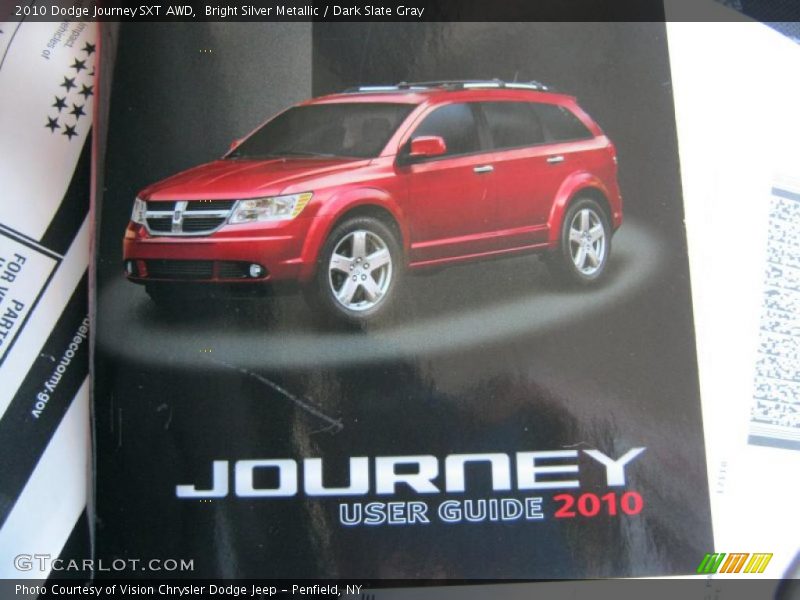 Bright Silver Metallic / Dark Slate Gray 2010 Dodge Journey SXT AWD