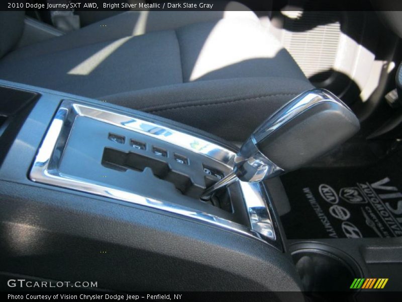 Bright Silver Metallic / Dark Slate Gray 2010 Dodge Journey SXT AWD