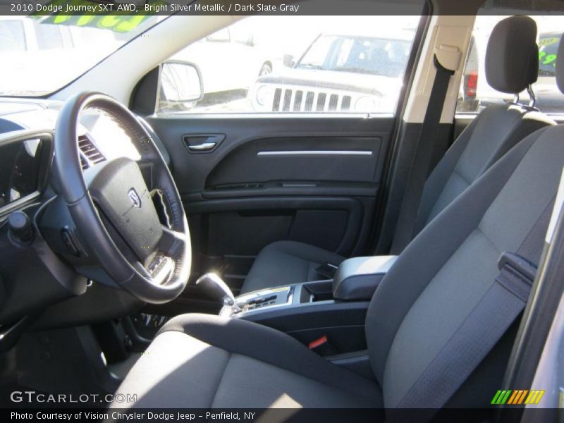 Bright Silver Metallic / Dark Slate Gray 2010 Dodge Journey SXT AWD
