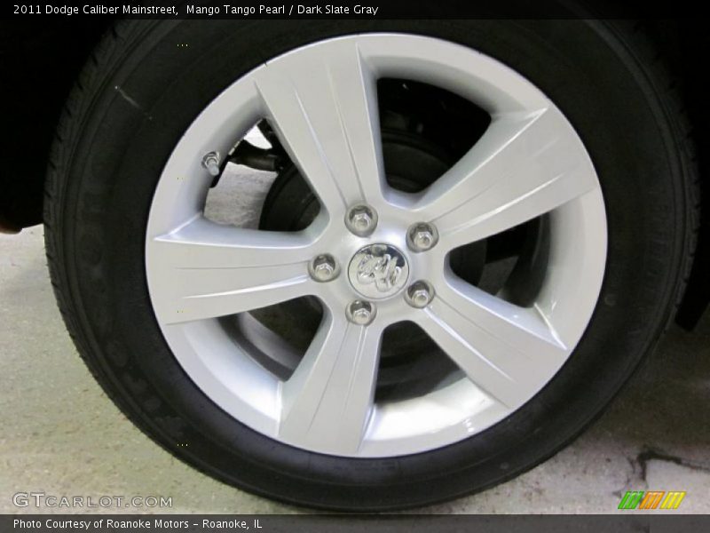 Mango Tango Pearl / Dark Slate Gray 2011 Dodge Caliber Mainstreet