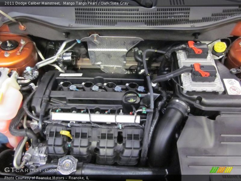 Mango Tango Pearl / Dark Slate Gray 2011 Dodge Caliber Mainstreet