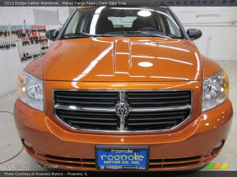 Mango Tango Pearl / Dark Slate Gray 2011 Dodge Caliber Mainstreet