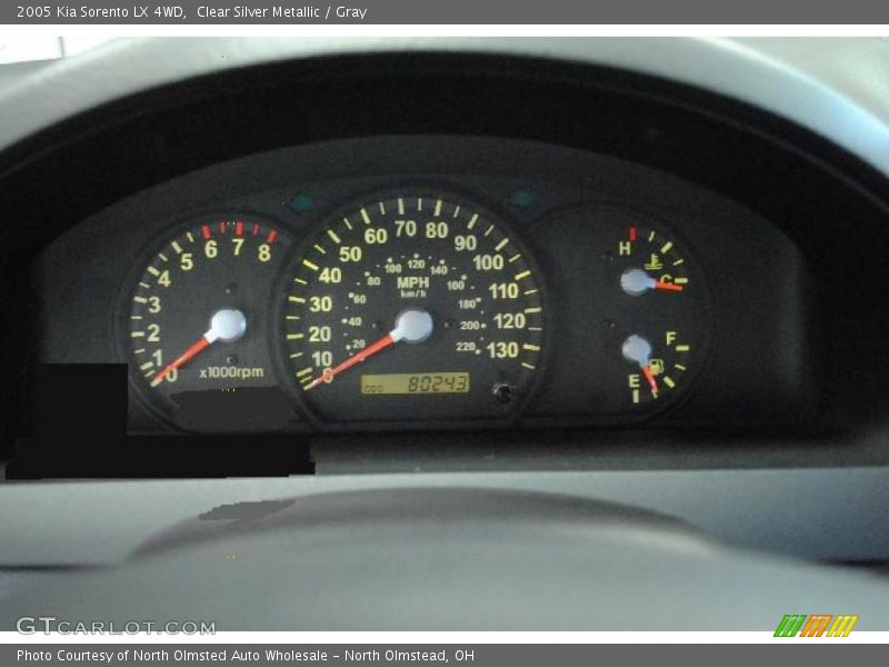  2005 Sorento LX 4WD LX 4WD Gauges