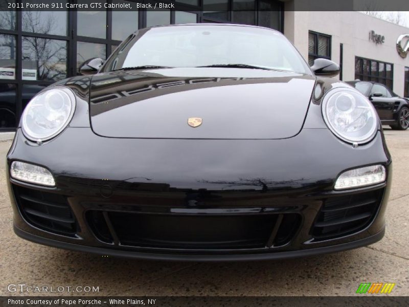 Black / Black 2011 Porsche 911 Carrera GTS Cabriolet