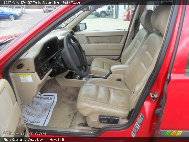  1997 850 GLT Turbo Sedan Taupe Interior