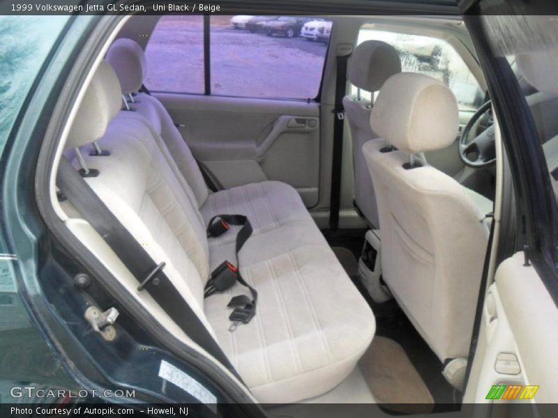  1999 Jetta GL Sedan Beige Interior