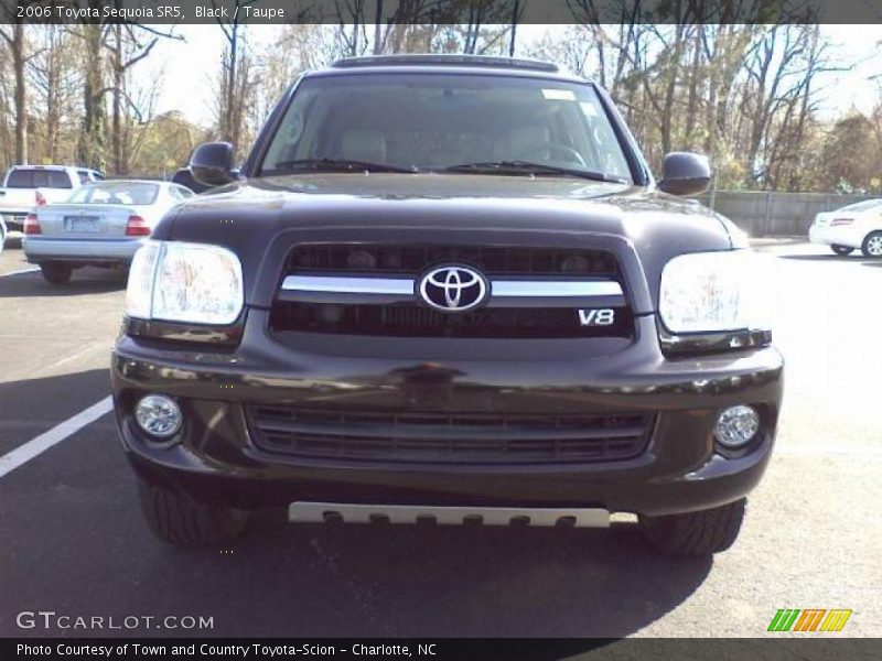 Black / Taupe 2006 Toyota Sequoia SR5