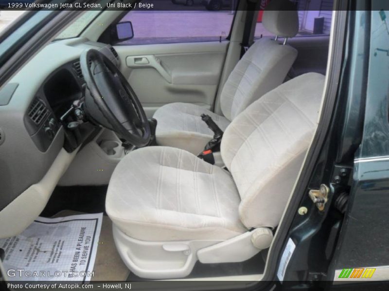  1999 Jetta GL Sedan Beige Interior