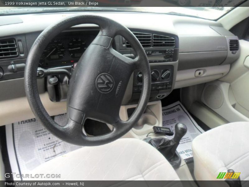 Dashboard of 1999 Jetta GL Sedan