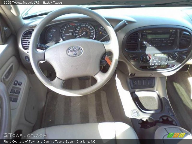 Black / Taupe 2006 Toyota Sequoia SR5