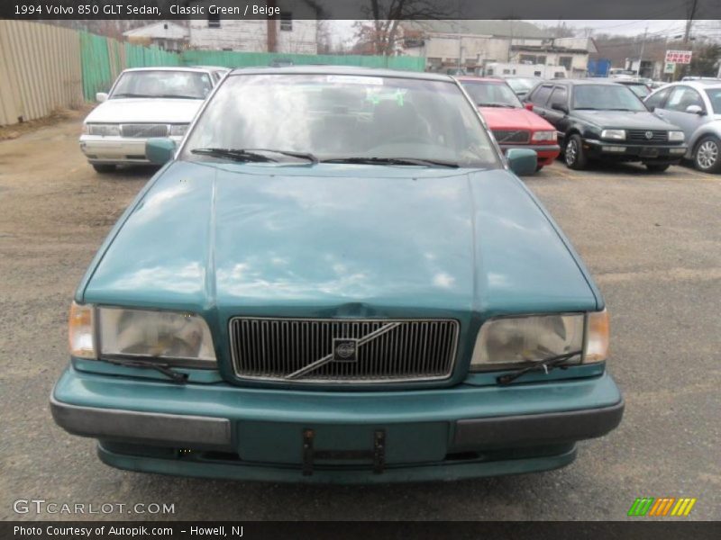 Classic Green / Beige 1994 Volvo 850 GLT Sedan