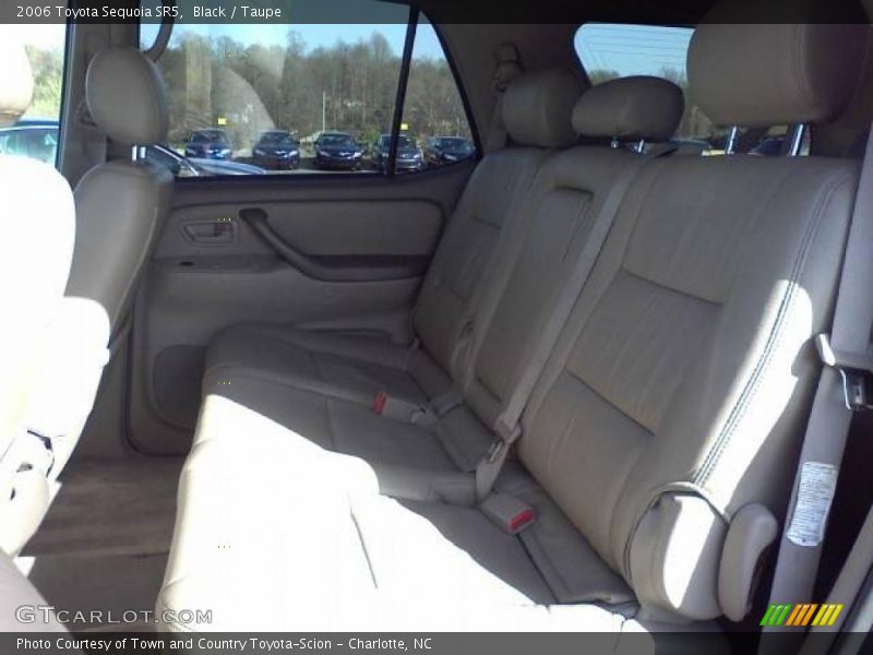 Black / Taupe 2006 Toyota Sequoia SR5