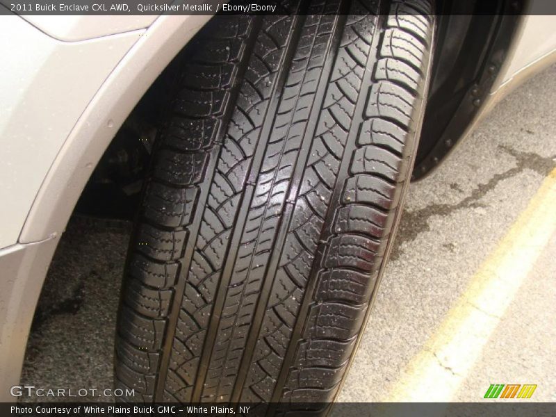 Quicksilver Metallic / Ebony/Ebony 2011 Buick Enclave CXL AWD