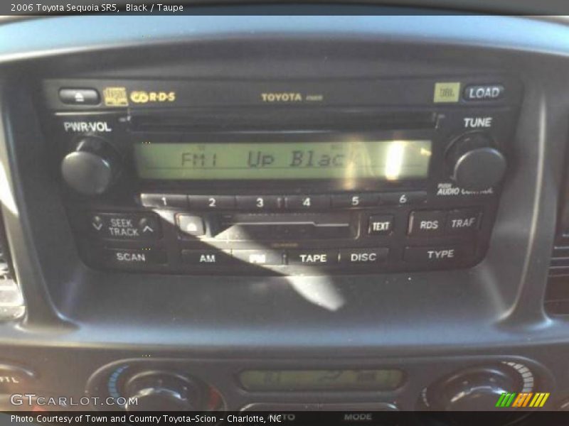 Black / Taupe 2006 Toyota Sequoia SR5