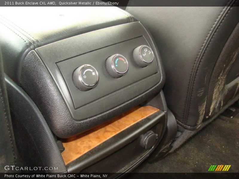 Quicksilver Metallic / Ebony/Ebony 2011 Buick Enclave CXL AWD