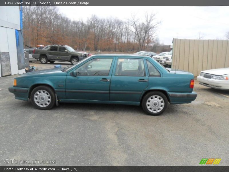 Classic Green / Beige 1994 Volvo 850 GLT Sedan