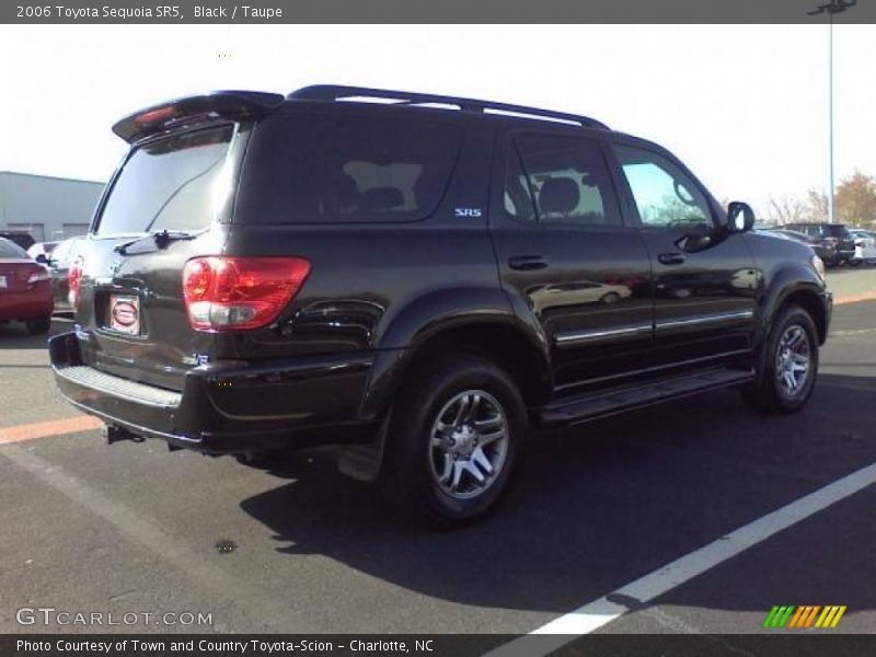 Black / Taupe 2006 Toyota Sequoia SR5
