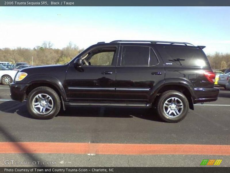 Black / Taupe 2006 Toyota Sequoia SR5