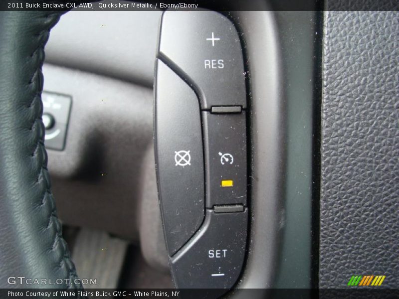 Quicksilver Metallic / Ebony/Ebony 2011 Buick Enclave CXL AWD