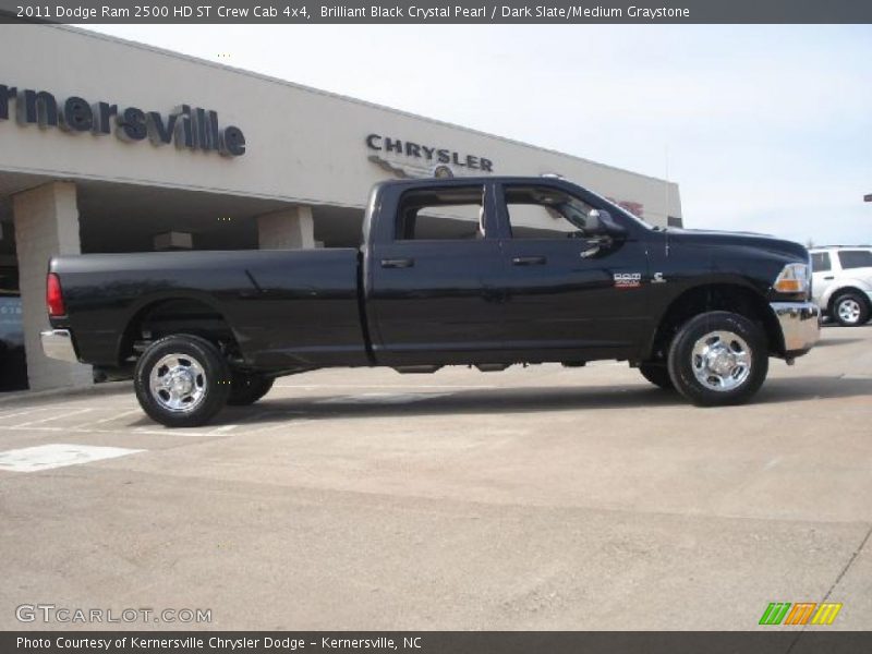 Brilliant Black Crystal Pearl / Dark Slate/Medium Graystone 2011 Dodge Ram 2500 HD ST Crew Cab 4x4