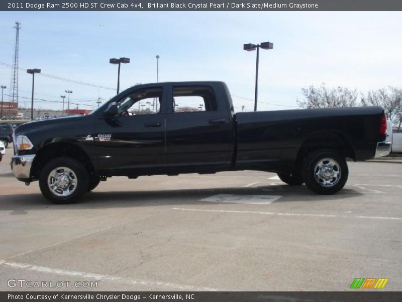  2011 Ram 2500 HD ST Crew Cab 4x4 Brilliant Black Crystal Pearl