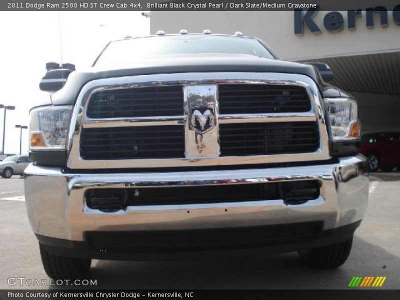 Brilliant Black Crystal Pearl / Dark Slate/Medium Graystone 2011 Dodge Ram 2500 HD ST Crew Cab 4x4