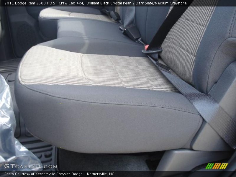Brilliant Black Crystal Pearl / Dark Slate/Medium Graystone 2011 Dodge Ram 2500 HD ST Crew Cab 4x4