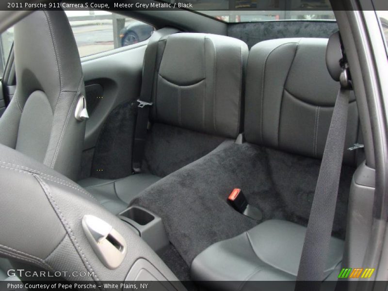 Meteor Grey Metallic / Black 2011 Porsche 911 Carrera S Coupe