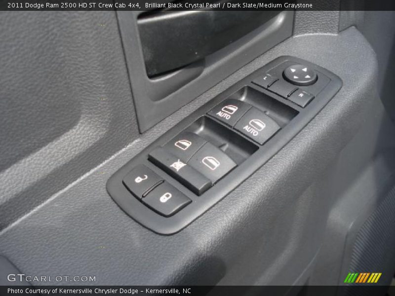 Brilliant Black Crystal Pearl / Dark Slate/Medium Graystone 2011 Dodge Ram 2500 HD ST Crew Cab 4x4