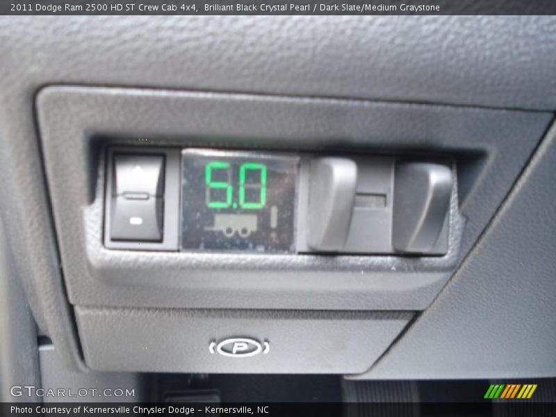 Brilliant Black Crystal Pearl / Dark Slate/Medium Graystone 2011 Dodge Ram 2500 HD ST Crew Cab 4x4